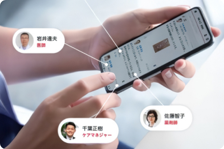 医療介護専用コミュニケーションツール「メディカルケアステーション(MCS)」